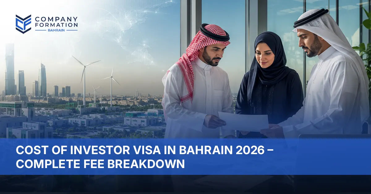 cost of investor visa in bahrain