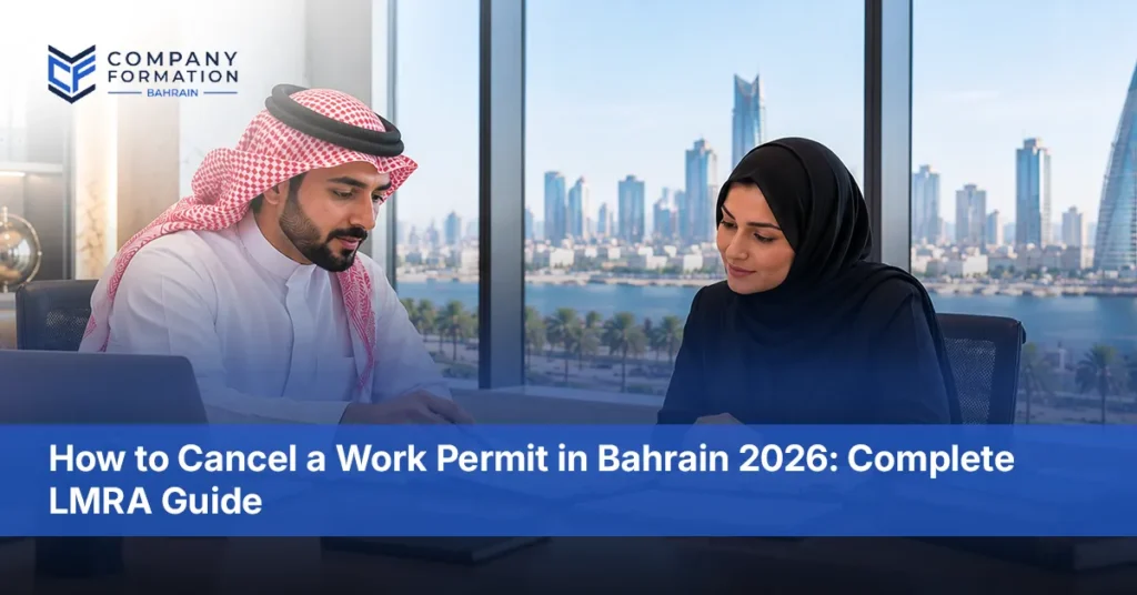 cancel work permit Bahrain