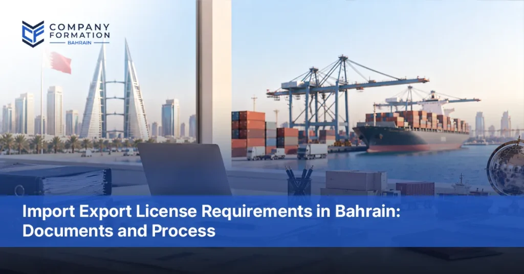 import export license Bahrain